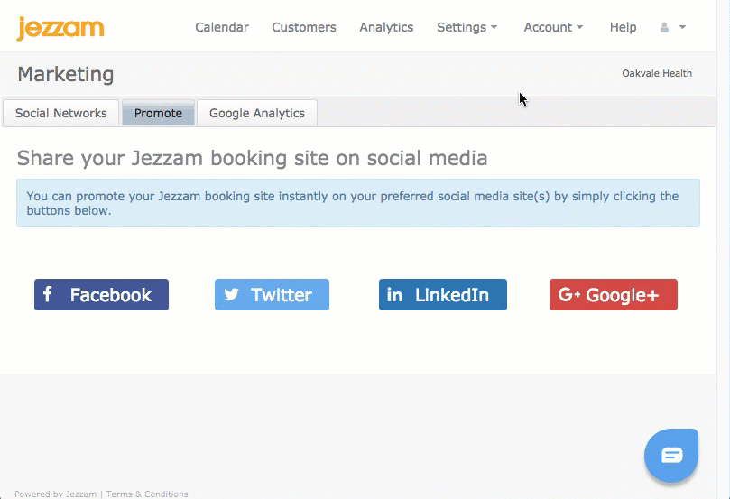 Friendly chat support service for online booking